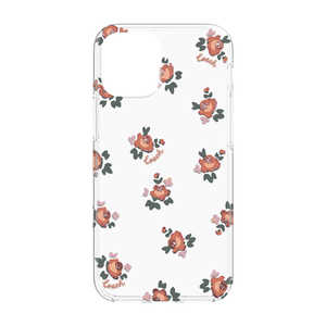 COACH COACH iPhone 12 mini Protective Case - Floral Melon Multi/Clear CIPH-052-FLMLN