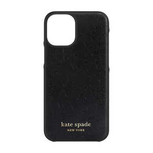 KATESPADE iPhone 12 mini 5.4インチ対応 KSNY Wrap Case ブラック KSIPH-163-CHBLK