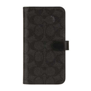 COACH COACH iPhone SE3/SE2/8/7 Coach Folio Case - Signature C Black CIPH-080-SCBLK-SB