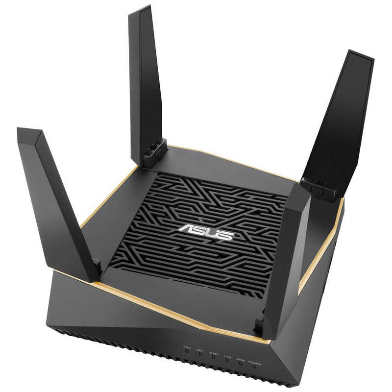 ASUS エイスース ASUS エイスース ゲーミング無線LANルーター(Wi-Fiルーター) Wi-Fi 6(ax)/ac/n/a/g/b 目安：～4LDK/3階建 RT-AX92U RT-AX92U