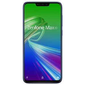 ASUS エイスース SIMフリースマートフォン ZenFone Max M2 Snapdragon 632 6.3型 メモリ/ストレージ:4GB/32GB nanoSIM x2 ZB633KLBL32S4