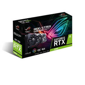 ASUS エイスース グラフィックボード NVIDIA GeForce RTX 2060 搭載　ROG-STRIX-RTX2060-O6G-GAMING GeForce RTXシリーズ｢バルク品｣ ROG-STRIX-RTX2060-O6G-GAMING