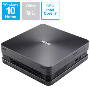 ASUS エイスース デスクトップパソコン VivoMini[モニタｰ無し/HDD:500GB/メモリ:8GB/2019年7月] VC65-C1G7096ZN アイアングレｰ
