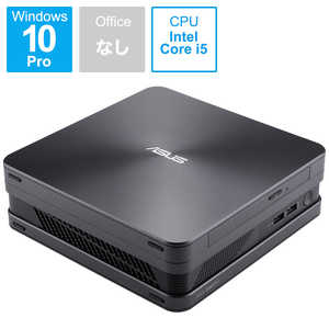 ASUS エイスース デスクトップパソコン VivoMini[モニタｰ無し/HDD:1TB/メモリ:8GB/2019年7月] VC65-C1G5097ZN アイアングレｰ