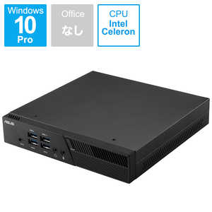ASUS エイスース デスクトップパソコン MiniPC[モニタｰ無し/HDD:500GB/メモリ:4GB/2019年7月] PB40-BC131ZD
