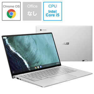 ASUS エイスース ノートパソコン Chromebook Flip 14型ワイド [14.0型 /intel Core i5 /eMMC:64GB /メモリ:8GB] C434TA-AI0115 シルバｰ