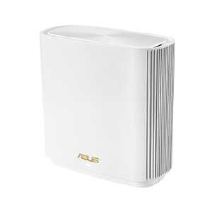 ASUS エイスース 無線LANルーター(Wi-Fiルーター) Wi-Fi 6(ax)/ac/n/a/g/b 目安：～4LDK/3階建 ZenWiFi XT8/W (1 Pack) ホワイト