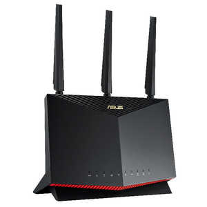 ASUS エイスース ゲーミング無線LANルーター(Wi-Fiルーター) Wi-Fi 6(ax)/ac/n/a/g/b 目安：～4LDK/3階建 RT-AX86U