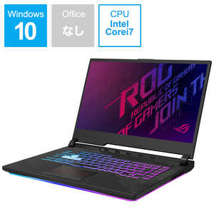 ASUS エイスース ゲーミングノートパソコン ROG Strix G15 ブラック [ 15.6型 / Windows10 Home / intel Core i7 / メモリ：16GB / SSD：512GB ] G512LU-I7G1660T ブラック