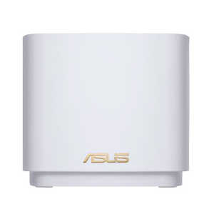 ASUS エイスース 無線LANルーター(Wi-Fiルーター) Wi-Fi 6(ax)/ac/n/a/g/b 目安：～2DK/1階建 ZENWIFIXD41PACKWHITE