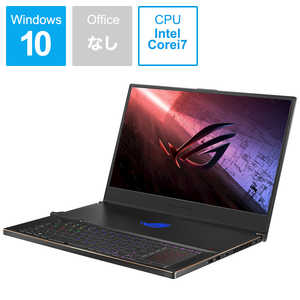 ASUS エイスース ゲーミングノートパソコン ROG Zephyrus S17 ブラック [ 17.3型 / Windows10 Home / intel Core i7 / メモリ：32GB / SSD：1TB ] GX701LXS-I78R2080S