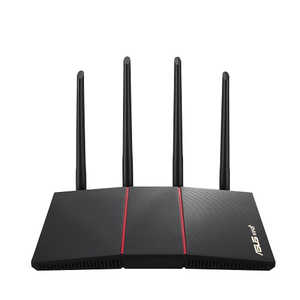 ASUS エイスース 無線LANルーター(Wi-Fiルーター) Wi-Fi 6(ax)/ac/n/a/g/b 目安：～4LDK/3階建 RT-AX55/B