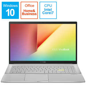 ASUS エイスース ノートパソコン VivoBook S15 ガイアグリーン [15.6型 /intel Core i7 /SSD：1TB /メモリ：16GB /2020年12月] S533EA-BQ030TS