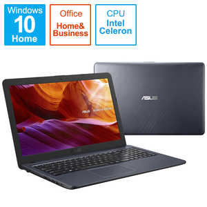 ASUS エイスース R543MA-GQ1191TS ノートパソコン R543MA スターグレー [15.6型 /intel Celeron /SSD：256GB /メモリ：4GB /2021年4月モデル] R543MA-GQ1191TS