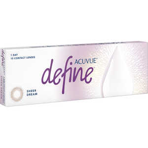 ジョンソン＆ジョンソン (度あり/-1.50) ワンデーアキュビューディファインモイスト シアードリーム (BC8.5 / PWR-1.50 / DIA14.2) 10枚入