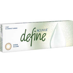 ジョンソン＆ジョンソン (度あり/-7.00) ワンデーアキュビューディファインモイスト シアーアリュール (BC8.5 / PWR-7.00 / DIA14.2) 10枚入