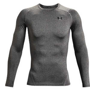 アンダーアーマー メンズ UAヒートギアアーマー ロングスリーブ シャツ UA HG Armour Comp LS(MDサイズ/) Carbon Heather×Black 1361524_22SS アンダーアーマー メンズ UAヒートギアアーマー ロングスリーブ シャツ UA HG Armour Comp LS(MDサイズ/) Carbon Heather×Black 1361524_22SS