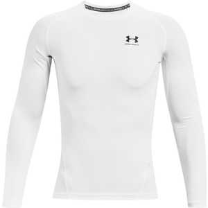 アンダーアーマー メンズ UAヒートギアアーマー ロングスリーブ シャツ UA HG Armour Comp LS(LGサイズ/) White×Black 1361524_22SS アンダーアーマー メンズ UAヒートギアアーマー ロングスリーブ シャツ UA HG Armour Comp LS(LGサイズ/) White×Black 1361524_22SS