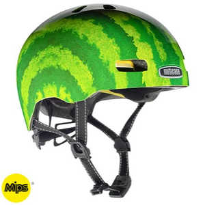 NUTCASE 自転車用ヘルメット Street Helmet(Lサイズ:61cm～64cm/Watermelon ウォーターメロン) 【MIPS採用モデル】 STREET_L