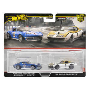 マテル ホットウィール HRR80 プレミアム 2パック 69 COPO コルベット/ カスタム コルベット スティングレー クーペ マテル ホットウィール HRR80 プレミアム 2パック 69 COPO コルベット/ カスタム コルベット スティングレー クーペ