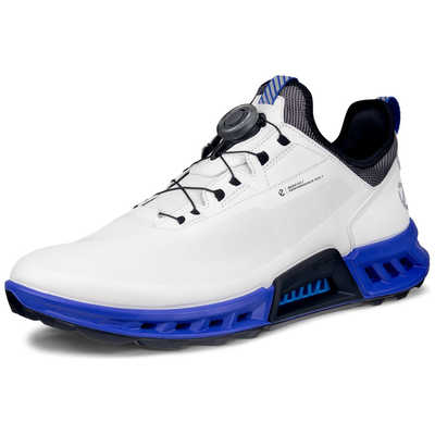 【BUS‼️】ECCO バイオム　C4 BOA ホワイト Men's ECCO® Golf Biom C4 Boa Leather Gore-Tex Shoe | White