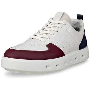 エコー メンズゴルフシューズ STREET720(ストリート720)DARK RUBY/WHITE/MARINE ［メンズ / 26.5cm］ ホワイトルビーレッド EG111704-61584-43