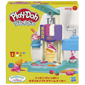 ハズブロジャパン Play-Doh(プレイ・ドー) G0028 トッピングいっぱい!カラフルソフトクリームメーカー ハズブロジャパン Play-Doh(プレイ・ドー) G0028 トッピングいっぱい!カラフルソフトクリームメーカー