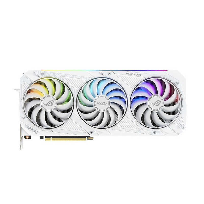 ASUS エイスース グラフィックボード リアル WHITE 一番人気物 RTXシリーズ GeForce 10GB ROGSTRIXRTX3080O10GW