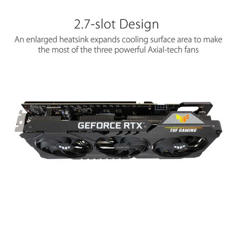 ASUS エイスース ASUS エイスース ゲーミンググラフィックボード  [12GB /GeForce RTXシリーズ]｢バルク品｣ TUF-RTX3060-O12G-GAMING TUF-RTX3060-O12G-GAMING