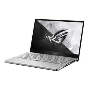 ＜コジマ＞ ASUS エイスース ゲーミングノートパソコン ROG Zephyrus G14 ムーンライトホワイト 14.0型 AMD Ryzen 9 メモリ16GB SSD512GB A#O無#WH GA401QMR9R3060WQBKS画像