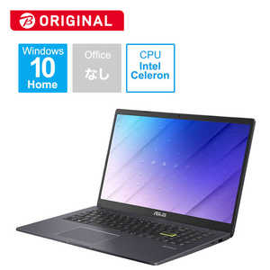 ASUS エイスース ノートパソコン ASUS E510MA スターブラックメタル [15.6型 /intel Celeron/eMMC：128GB /メモリ：4GB /2021年2月] E510MA-EJ200T