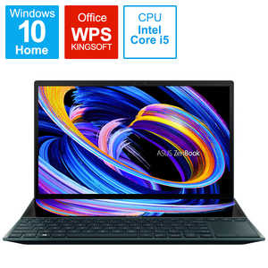 ASUS エイスース ノートパソコン Zenbook Duo 14 [ 14型 / Core i5 / メモリ16GB / SSD512GB ] セレスティアルブルー UX482EA-HY114T