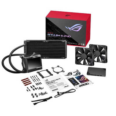 ASUS エイスース 簡易水冷 CPUクーラー ROG RYUJIN II 240 