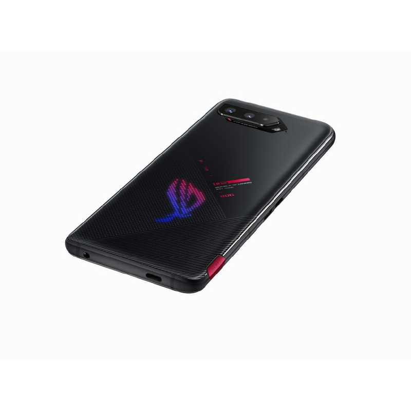 ASUS エイスース ASUS エイスース SIMフリースマートフォン　ROG Phone 5［メモリ/ストレージ： 12GB/256GB］ ファントムブラック ZS673KS-BK256R12 ZS673KS-BK256R12
