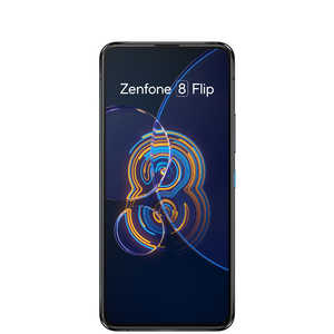 ASUS エイスース SIMフリースマートフォン ZenFone 8 Flip Snapdragon 888 6.67型 メモリ/ストレージ： 8GB/128GB nanoSIMx2 DSDV ブラック ZS672KSBK128S8