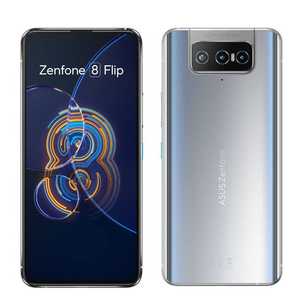 ASUS エイスース SIMフリースマートフォン ZenFone 8 Flip Snapdragon 888 6.67型 メモリ/ストレージ： 8GB/128GB ｼﾙﾊﾞｰ ZS672KS-SL128S8