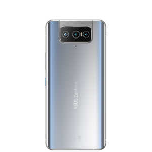 ASUS エイスース SIMフリースマートフォン ZenFone 8 Flip Snapdragon 888 6.67型 メモリ/ストレージ： 8GB/128GB ｼﾙﾊﾞｰ ZS672KSSL128S8