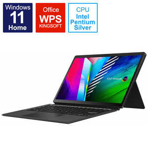 ＜コジマ＞ ASUS エイスース ノートパソコン Vivobook 13 Slate OLED T3300KA ブラック 13.3型 intel Pentium メモリ8GB SSD256GB I#O無#BK T3300KALQ049W画像