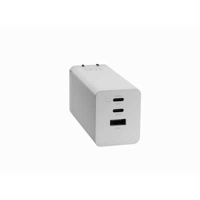 ASUS エイスース 100W 3-Port GaN Charger ホワイト ASUS-GAN3-100W の