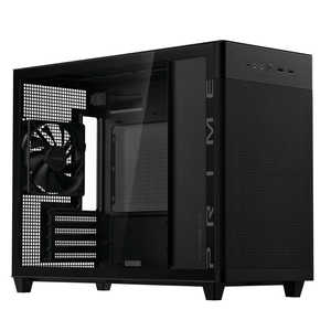 ASUS エイスース PCケース［Micro ATX /Mini-ITX］Prime AP201 Tempered Glass MicroATX Case ブラック AP201/PRIME/CASE/TG