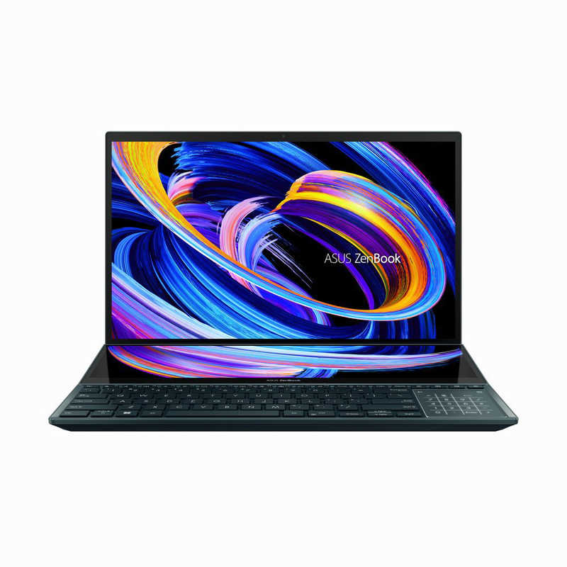 ASUS エイスース ASUS エイスース ノートパソコン ZenBook Pro Duo 15 OLED セレスティアルブルー  [15.6型 /intel Core i9 /メモリ：32GB /SSD：1TB] UX582ZW-H2004X UX582ZW-H2004X