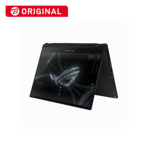 ASUS エイスース ゲーミングノートパソコン ROG Flow X13 オフブラック [ 13.4型 / Windows11 Home / AMD Ryzen 7 / WPS Office / メモリ：32GB / SSD：512GB ] GV301RC-R76R3050BKS