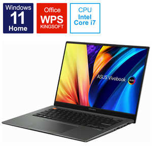 ASUS エイスース ノートパソコン Vivobook S 14X OLED ミッドナイトブラック ［14.5型 メモリ：16GB］ S5402ZA-M9050W