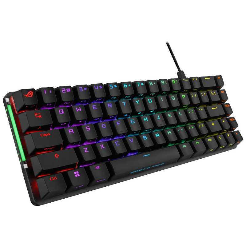 ASUS エイスース ASUS エイスース ゲーミングキーボード ROG Falchion Ace(英語配列) M602 ブラック ［有線 /USB］ FALCHIONACENXRDBLKUS FALCHIONACENXRDBLKUS