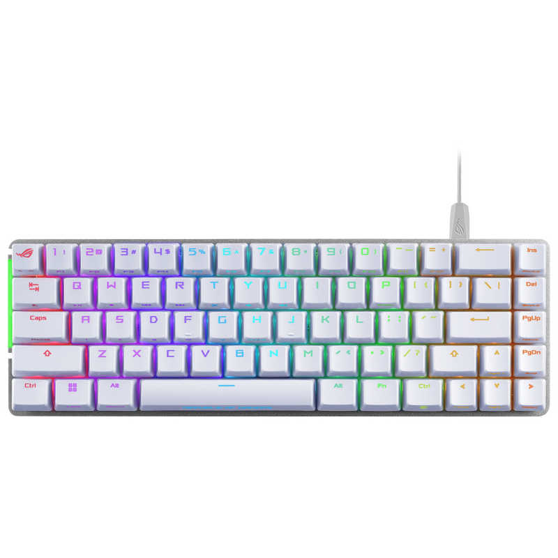 ASUS エイスース ASUS エイスース ゲーミングキーボード FALCHIONACENXRDWHTUS FALCHIONACENXRDWHTUS