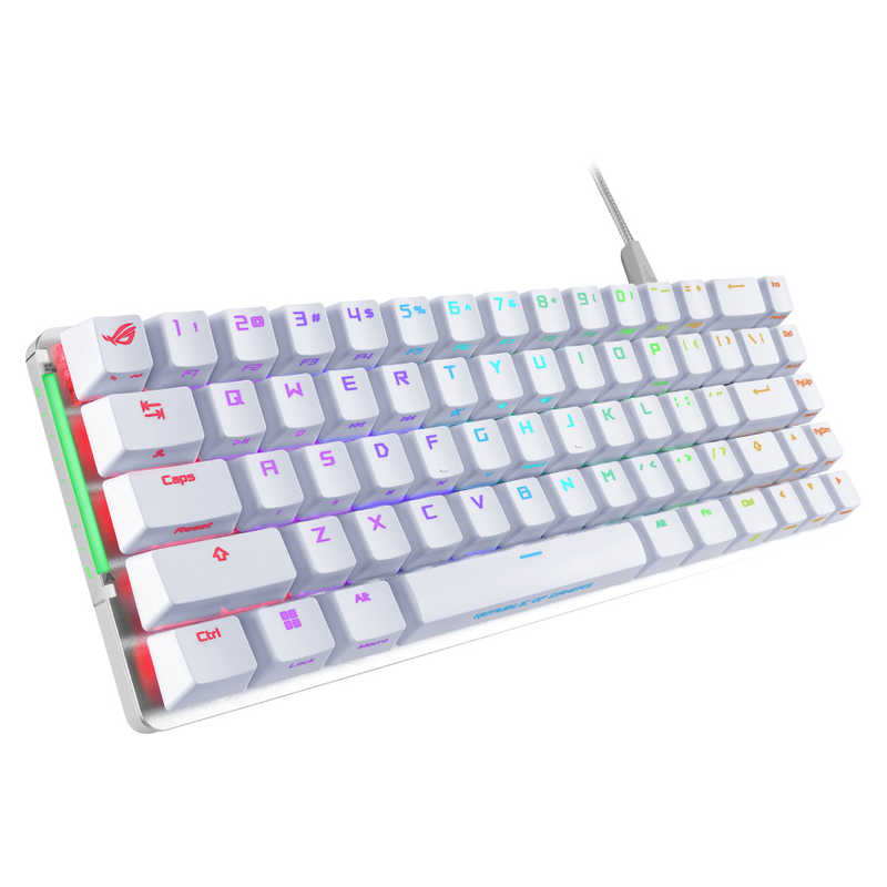 ASUS エイスース ASUS エイスース ゲーミングキーボード FALCHIONACENXRDWHTUS FALCHIONACENXRDWHTUS