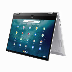 ASUS エイスース ノートパソコン Chromebook Flip CX5（CX5500） [15.6型 /Chrome OS /intel Core i3 /メモリ：8GB /SSD：128GB /2022年8月モデル] ホワイト CX5500FEA-E60238