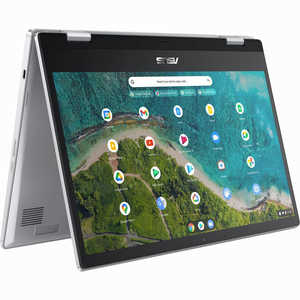 ASUS エイスース 【アウトレット】ノートパソコン Chromebook Flip CM1（CM1400 ）トランスペアレントシルバー ［14.0型/Chrome OS/AMD 3000Ceシリーズ/メモリ：8GB］ CM1400FXA-EC0099