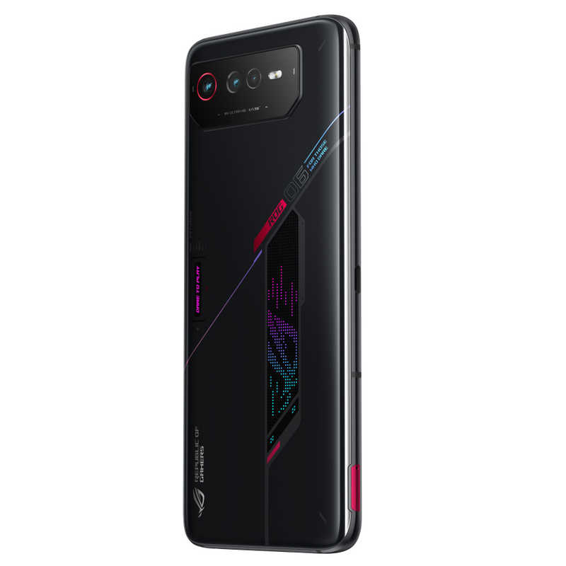 ASUS エイスース ASUS エイスース SIMフリースマートフォン ROG Phone 6 Qualcomm Snapdragon 8+ Gen 1 6.78型 ワイドAMOLEDディスプレイ ファントムブラック  ROG6-BK16R512 ROG6-BK16R512