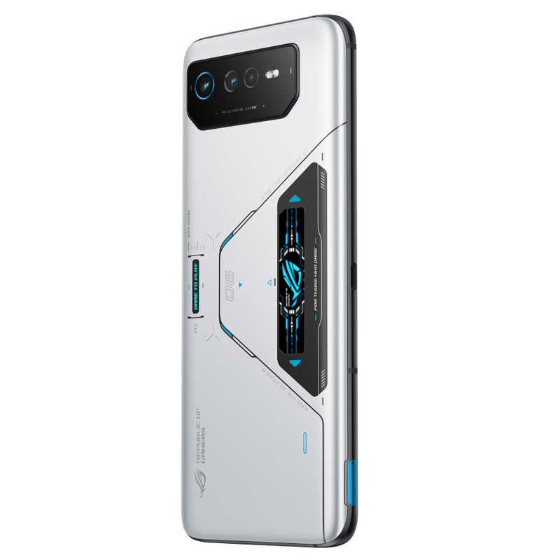 ASUS エイスース ASUS エイスース SIMフリースマートフォン ROG Phone 6 Pro ストームホワイト Qualcomm Snapdragon 8+ Gen 1 6.78型 ワイドAMOLEDディスプレイ ROG6PWH18R512 ROG6PWH18R512